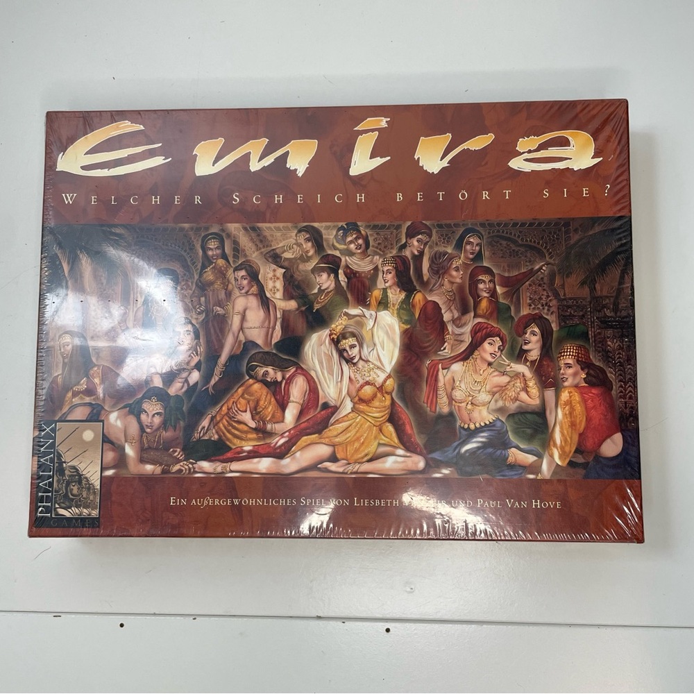 NEW Board Game EMIRA Phalanx - Which Sheik Will Attract the Princess?(SEALED)